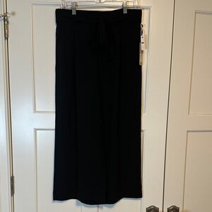 NWT Halogen Black Wide-Leg Pants